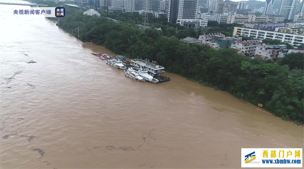 洪峰过境后广西柳州海事部门持续加强水上交通安全监管(图1) 洪峰过境后广西柳州海事部门持续加强水上交通安全监管(图1)